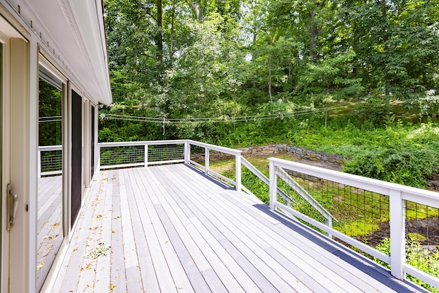 102 Colonial Rd, Guilford, CT 06437 - view of wooden terrace