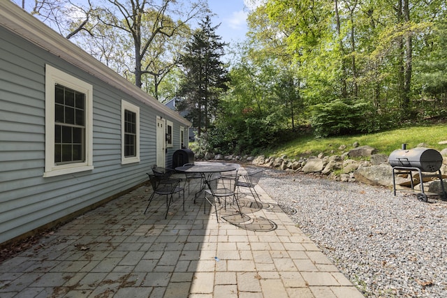 451 Cow Hill Rd, Groton, CT 06355 - view of patio / terrace featuring outdoor dining space and area for grilling