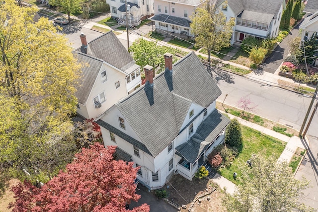 175 Lincoln St, Middletown, CT 06457 - birds eye view of property featuring a residential view