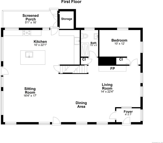 39 Painter Hill Rd, Woodbury, CT 06798 - room layout