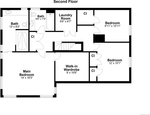 39 Painter Hill Rd, Woodbury, CT 06798 - floor plan / room layout
