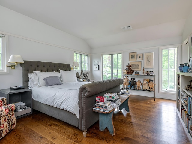 39 Painter Hill Rd, Woodbury, CT 06798 - bedroom featuring lofted ceiling and wood finished floors