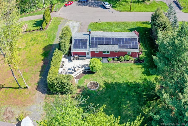 aerial view of property and surrounding area