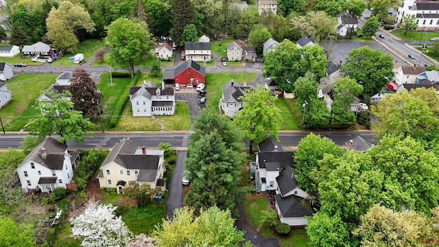 drone / aerial view featuring a residential view