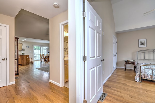 30 Prosperity Ct Unit 25, Southington, CT 06489 - hall featuring light wood-style flooring and baseboards