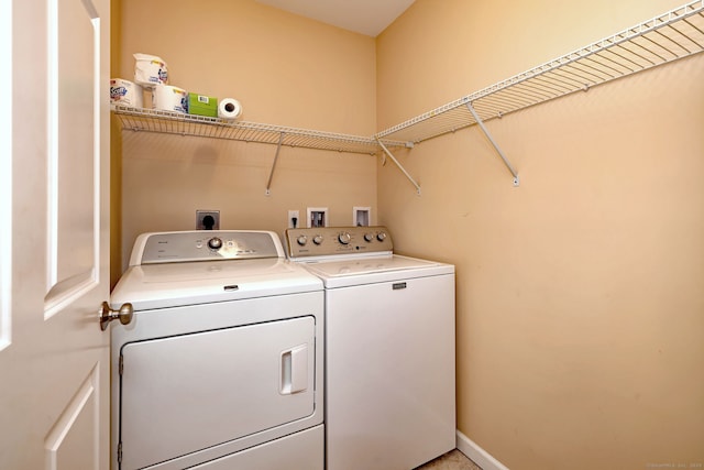 30 Prosperity Ct Unit 25, Southington, CT 06489 - laundry room with separate washer and dryer