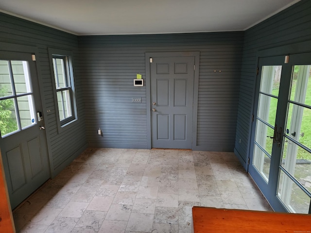 79 Pomfret Rd, Brooklyn, CT 06234 - unfurnished sunroom with french doors