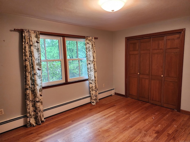 79 Pomfret Rd, Brooklyn, CT 06234 - unfurnished bedroom featuring light wood-style flooring, a closet, and baseboards
