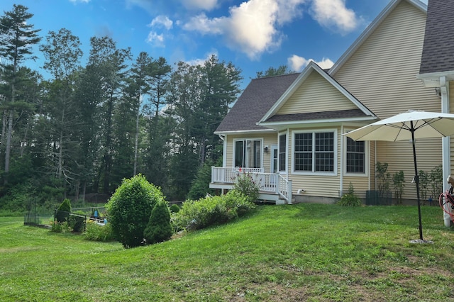 5 Kies Rd, Killingly, CT 06239 - view of front facade featuring a front yard and roof with shingles