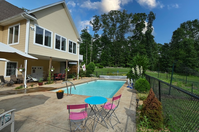 5 Kies Rd, Killingly, CT 06239 - view of pool featuring a patio area and a fenced backyard