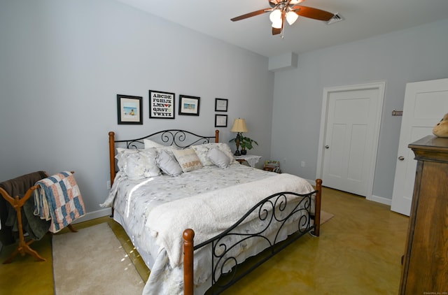 5 Kies Rd, Killingly, CT 06239 - bedroom with light carpet and a ceiling fan