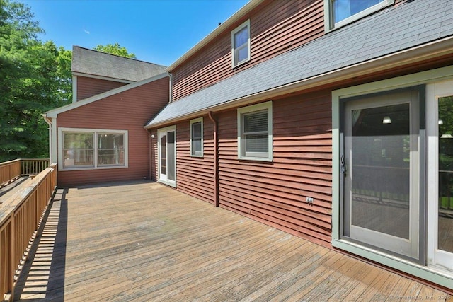 32 Powder Hill Rd, Middlefield, CT 06455 - view of wooden terrace