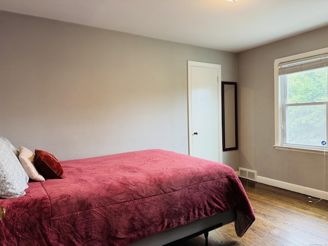 158 Louisiana Ave, Bridgeport, CT 06610 - bedroom with wood finished floors and baseboards