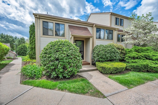 view of townhome / multi-family property