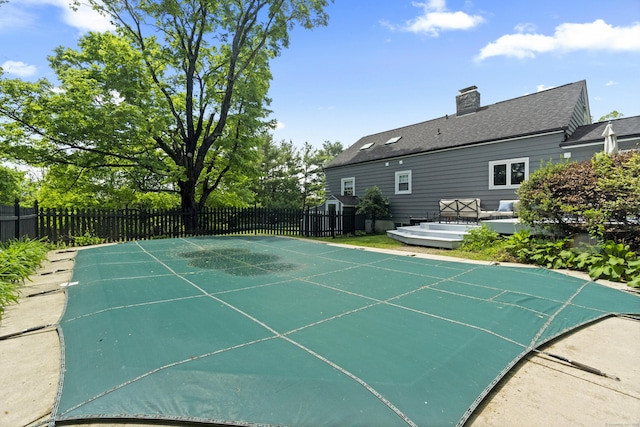 227 Sugar St, Newtown, CT 06470 - view of sport court with fence