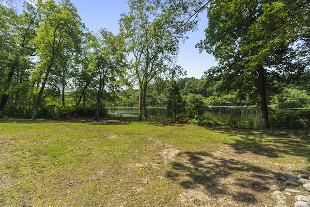 157 Pine Lake Rd, Westbrook, CT 06498 - view of green lawn with a water view