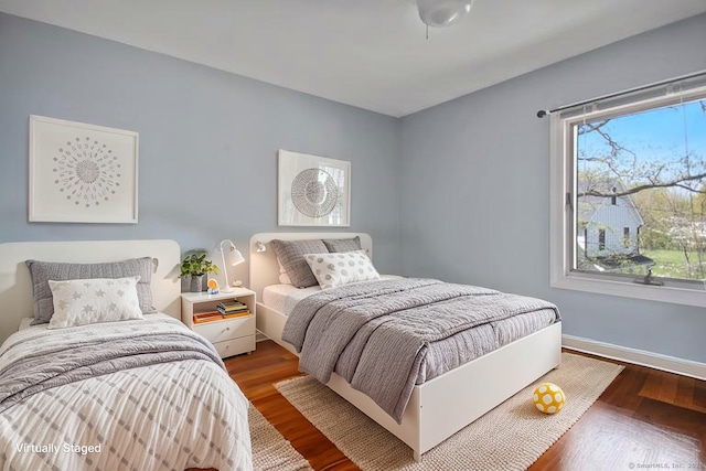 6 Thompson St, Fairfield, CT 06825 - bedroom featuring wood finished floors and baseboards