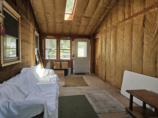 39 Charter Rd, Ellington, CT 06029 - sunroom / solarium with lofted ceiling and a skylight