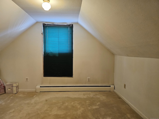 39 Charter Rd, Ellington, CT 06029 - additional living space featuring vaulted ceiling, carpet, and baseboard heating