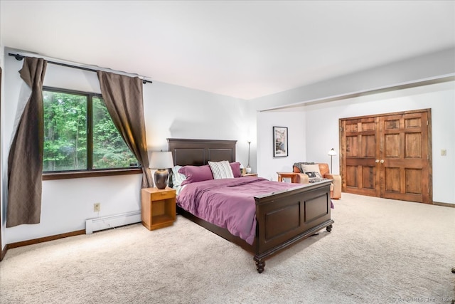 6 Kristy Dr, Bethel, CT 06801 - bedroom featuring a baseboard radiator and carpet