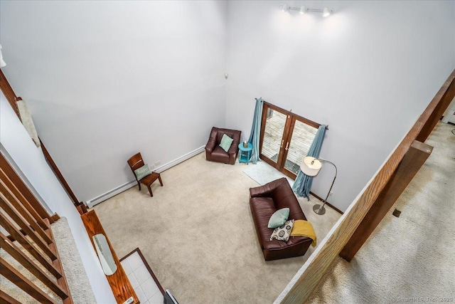 6 Kristy Dr, Bethel, CT 06801 - stairs featuring carpet floors and baseboards