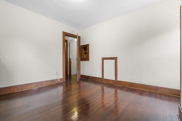 516 Savin Ave, West Haven, CT 06516 - unfurnished room with hardwood / wood-style flooring