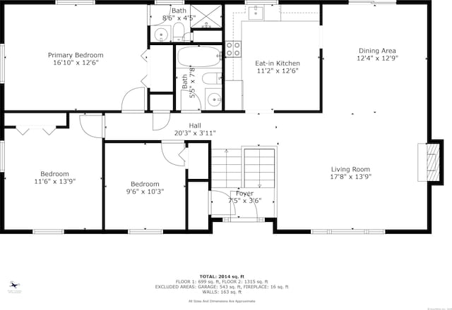 26 Sharon Cir, Meriden, CT 06450 - view of home floor plan