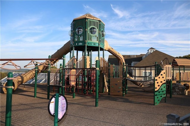 view of community playground