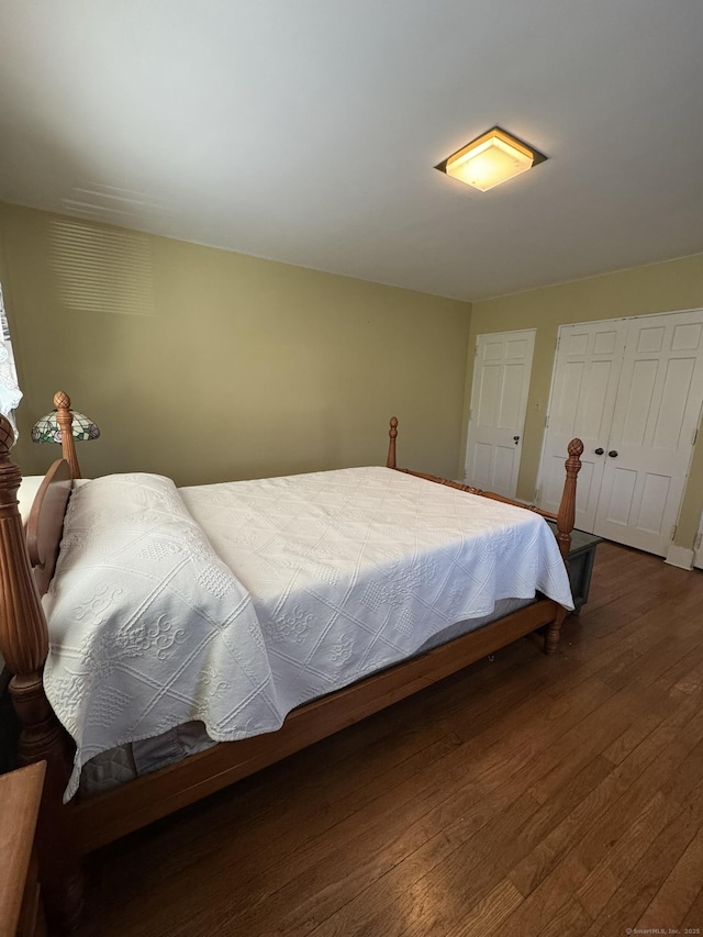 135 Lambert Ave, Meriden, CT 06451 - bedroom featuring hardwood / wood-style flooring