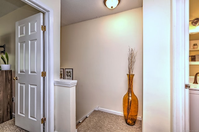 529 Woodward Ave Apt D, New Haven, CT 06512 - hall with carpet and baseboards