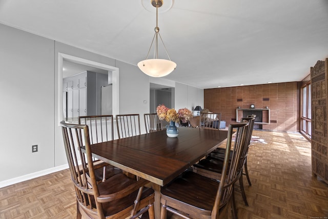 192 Thompson Hill Rd, Portland, CT 06480 - dining area with baseboards