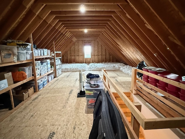 20 Peach Ln, East Lyme, CT 06333 - view of unfinished attic