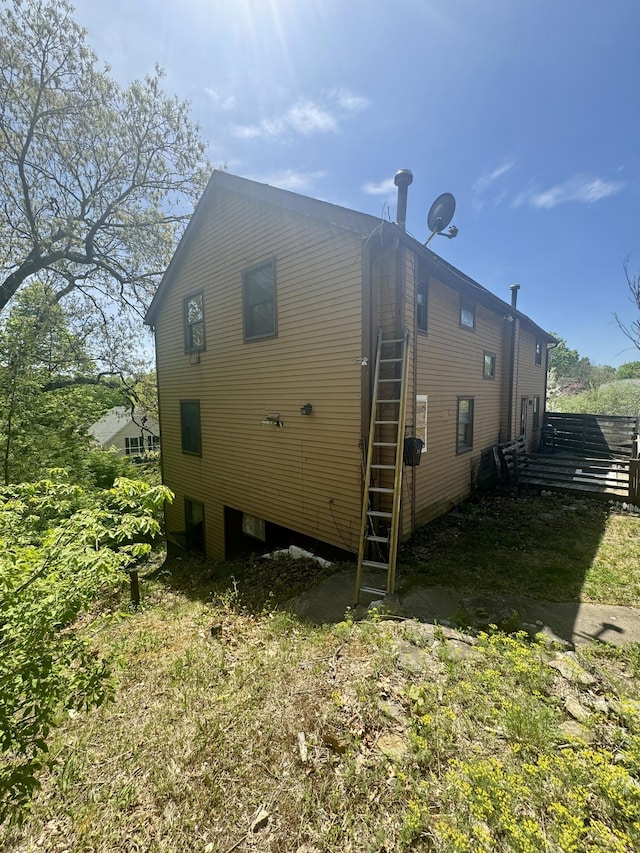 view of side of home