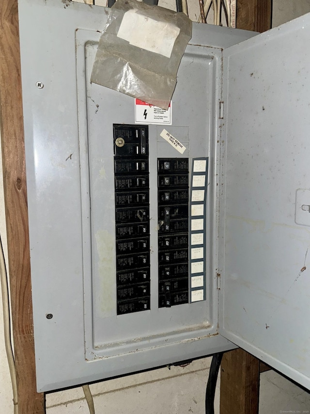 utilities with electric panel