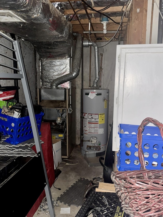 utilities with gas water heater