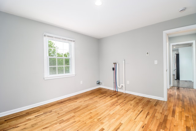 17 Alan Ave, Danbury, CT 06811 - empty room featuring light wood-type flooring, baseboards, a smoke detector, and recessed lighting