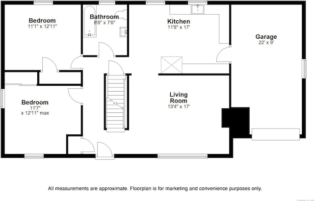 17 Alan Ave, Danbury, CT 06811 - room layout