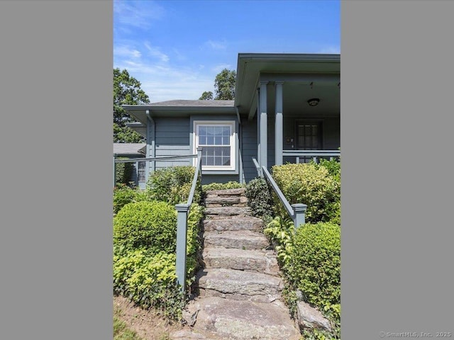 23 Pine Woods Rd, North Stonington, CT 06359 - property entrance
