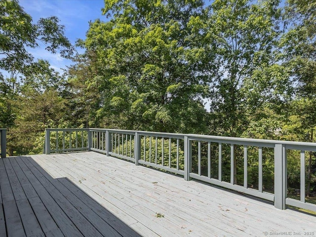 23 Pine Woods Rd, North Stonington, CT 06359 - view of deck