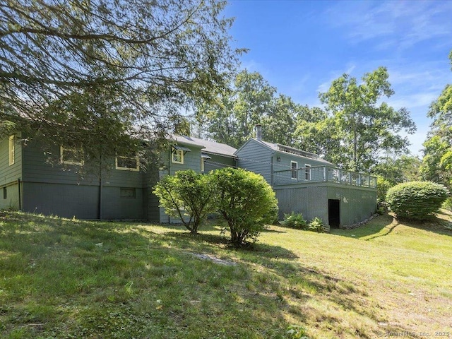23 Pine Woods Rd, North Stonington, CT 06359 - view of grassy yard