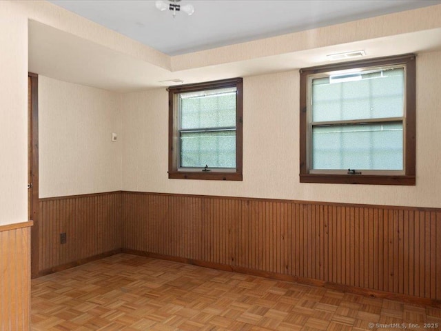 23 Pine Woods Rd, North Stonington, CT 06359 - spare room with a wainscoted wall