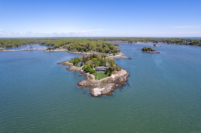 250 Joshua Point Rd, Guilford, CT 06437 - drone / aerial view of a large body of water