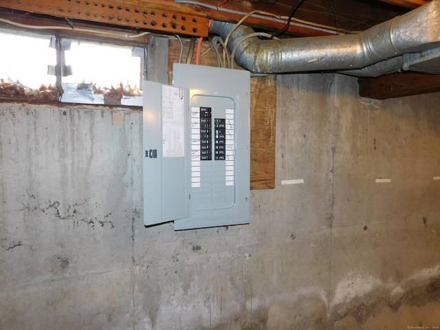 42 Riverside Dr, Branford, CT 06405 - utilities with electric panel