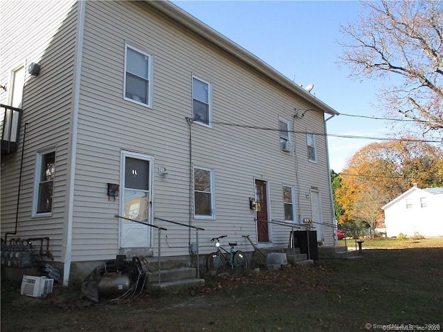 8-12 High St, Putnam, CT 06260 - rear view of property featuring entry steps