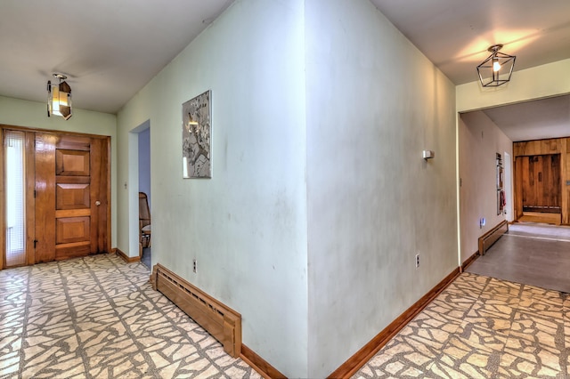 23 Pinesbridge Rd, Oxford, CT 06478 - entryway featuring baseboard heating, baseboards, and light floors