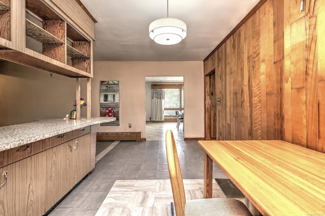 23 Pinesbridge Rd, Oxford, CT 06478 - unfurnished dining area with baseboards and baseboard heating
