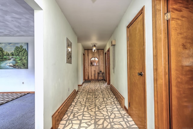 23 Pinesbridge Rd, Oxford, CT 06478 - hall featuring a baseboard radiator and baseboards