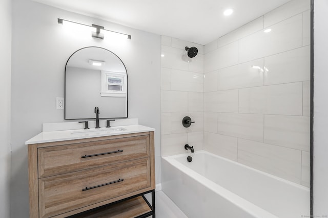 35 S St, Bethel, CT 06801 - bathroom with vanity and shower / bath combination