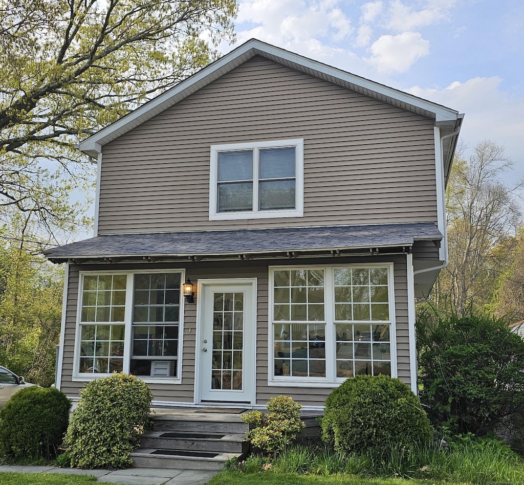 view of rear view of house
