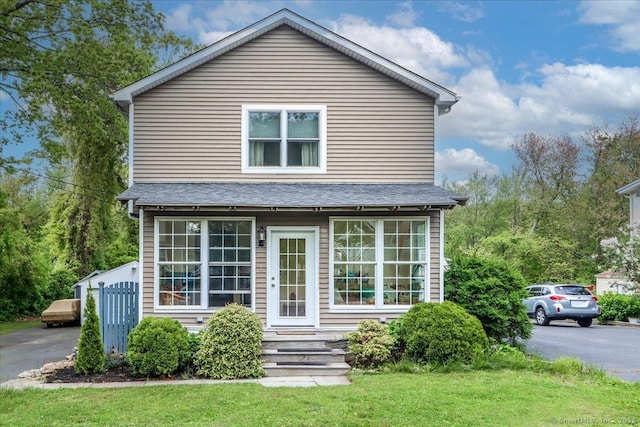 37A/K/A27 Oregon Ave, East Haven, CT 06512 - traditional-style home with a front yard